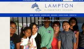 
							         Lampton Elementary School								  
							    