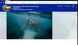 
							         Lancaster Alternative and Virtual Academy / Homepage								  
							    