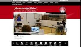 
							         Lancaster High School / Overview - Lancaster Central School District								  
							    
