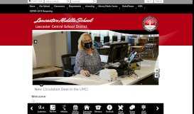 
							         Lancaster Middle School / Overview - Lancaster Central School District								  
							    