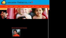 
							         Lancaster Pediatrics								  
							    