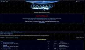 
							         Lancers Reactor Forums • View forum - SWAT Portal Projects								  
							    