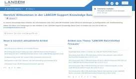 
							         LANCOM Advanced VPN Client: Verwendung des Support-Assistenten								  
							    