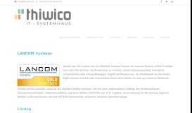 
							         LANCOM Systems - thiwico - IT Systemhaus								  
							    