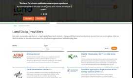 
							         Land Data Providers | Land Portal | Securing Land Rights Through ...								  
							    