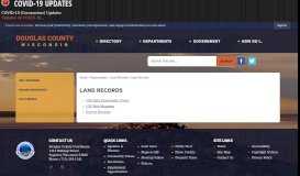 
							         Land Records | Douglas County, WI - Official Website								  
							    