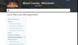 
							         Land Records Management - Planning & Zoning - Wood County ...								  
							    