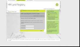 
							         Land Registry portal - HM Land Registry								  
							    