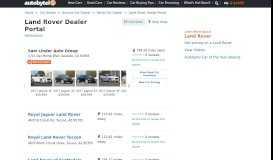 
							         Land Rover Dealer Portal - Autobytel								  
							    