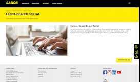 
							         Landa Kärcher Group Dealer Portal - Sales & Service Tools | Landa								  
							    