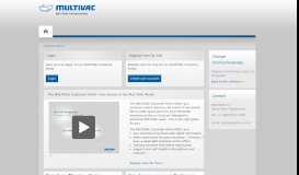 
							         Landingpage - MULTIVAC Customer Portal								  
							    