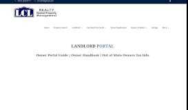 
							         Landlord Portal - LCL Realty								  
							    