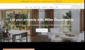 
							         Landlords Letting Agent Services - Miller Countrywide								  
							    