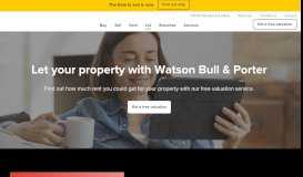 
							         Landlords: Property Letting & Property Management Services | Watson ...								  
							    
