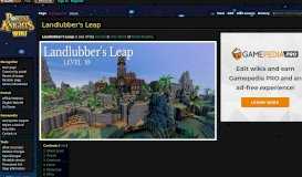 
							         Landlubber's Leap - Official Portal Knights Wiki								  
							    