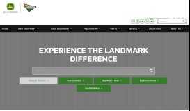 
							         LandMark Implement Experience the Difference								  
							    