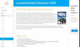 
							         Landwirtschafts-Simulator 2009 - LSinfos.de								  
							    
