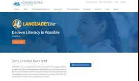
							         LANGUAGE! Live - Voyager Sopris Learning								  
							    