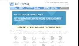 
							         LANGUAGE PROFICIENCY EXAMINATION (LPE) | HR Portal								  
							    