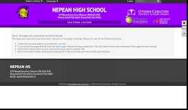 
							         Languages Department - Nepean HS								  
							    