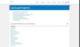 
							         LanGuard reports - GFI Software								  
							    