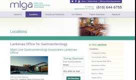 
							         Lankenau Office - Chester County PA - Main Line Gastroenterology								  
							    