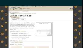 
							         Lariat Rent-A-Car | Fictional Companies Wiki | FANDOM powered by ...								  
							    