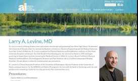 
							         Larry A. Levine, MD | Alaska Spine Institute								  
							    