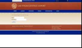 
							         Las Vegas Justice Court Employee Portal								  
							    
