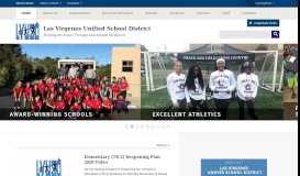 
							         Las Virgenes Unified School District / Homepage								  
							    
