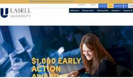 
							         Lasell College: Undergraduate, Graduate & Online Programs - Boston ...								  
							    