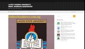
							         LASU Post UTME Result for 2019/2020 Is Out - Check Yours Here								  
							    