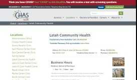 
							         Latah Community Health | CHAS Health								  
							    