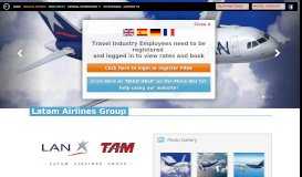 
							         Latam Airlines Group - Staff Travel Voyage								  
							    