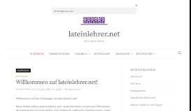 
							         lateinlehrer.net – Das Latein-Portal								  
							    