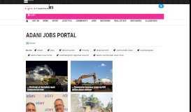 
							         Latest adani jobs portal articles | Topics | Morning Bulletin								  
							    