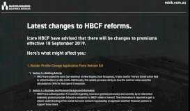 
							         Latest changes to HBCF | Home Building Compensation Fund (HBCF ...								  
							    