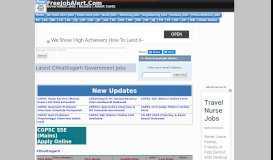 
							         Latest Chhattisgarh Government Job Notifications | FreeJobAlert.Com								  
							    