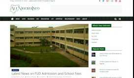 
							         Latest News on FUDUTSE Admission and School Fees - iDONSABI								  
							    