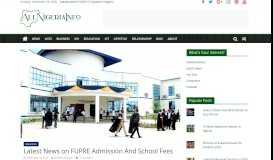 
							         Latest News on FUPRE Admission and School Fees - iDONSABI								  
							    
