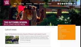 
							         Latest news | The Hutchins School, Hobart Tasmania								  
							    