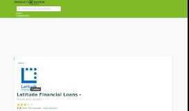 
							         Latitude Financial Loans Reviews - ProductReview.com.au								  
							    