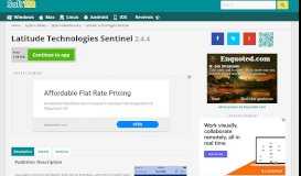 
							         Latitude Technologies Sentinel 2.4.1 Free Download								  
							    