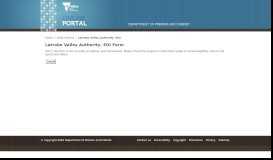 
							         Latrobe Valley Authority- EOI - Online Portal - Department of Premier ...								  
							    