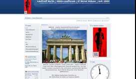 
							         Lauftreff Berlin | Hübis-Laufforum | LT Bernd Hübner | Seit 1999 ...								  
							    