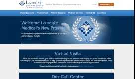 
							         Laureate Medical Group > Home								  
							    