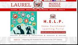 
							         Laurel Intermediate Middle School								  
							    