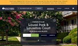 
							         Laurel Park Apartments for Rent in Laurel, MD | Southern Management								  
							    