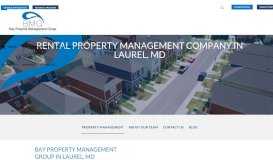 
							         Laurel Property Management Company | Property Managers Laurel, MD								  
							    