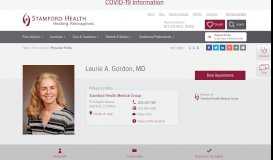 
							         Laurie Gordon - Stamford Health								  
							    